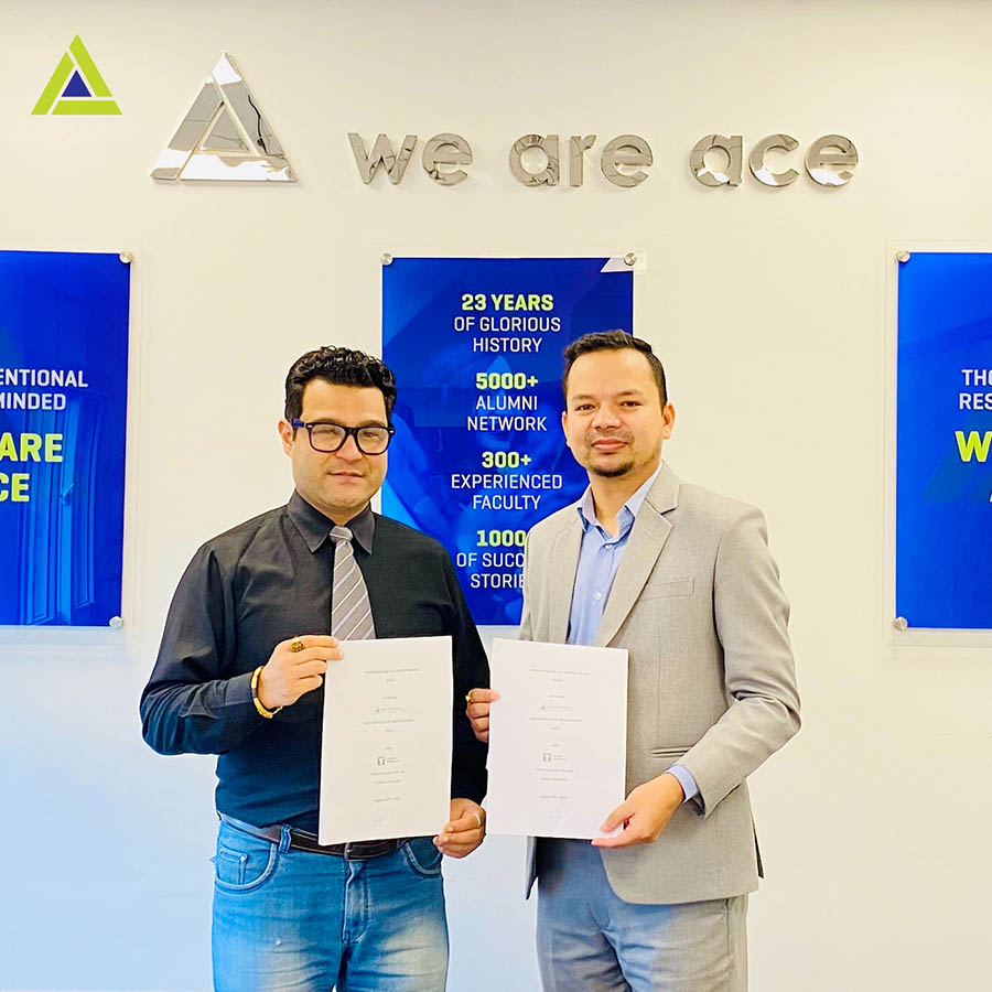 MoU Between AIM and Talent Connects Pvt. Ltd