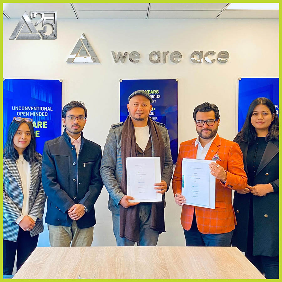 MoU signed between Ace Institute of Management and Fusemachines Nepal Pvt. Ltd.