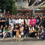 Students of BBA and BBA-BI enjoying their trip to Pokhara