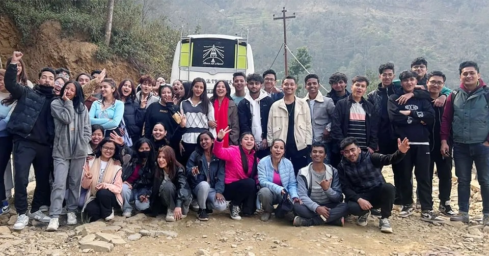 Ace Undergraduate students participated in Field Trip to Balthali