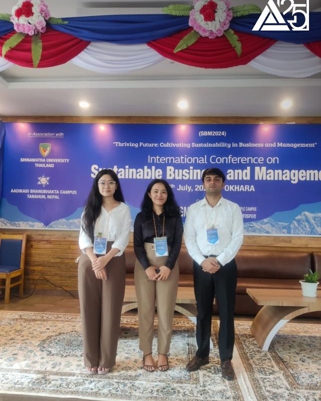 Students from Graduate School ,Ace Research Center, participated in the International Conference on Sustainable Business and Management