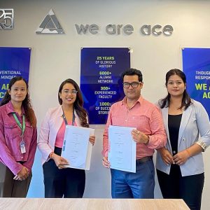 MoU signed between Ace and FlexTecs Nepal Pvt. Ltd.