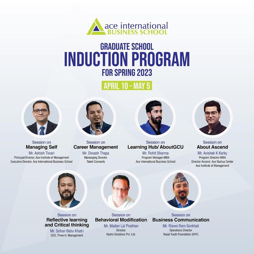 Induction Program (Ace-IBS MBA)